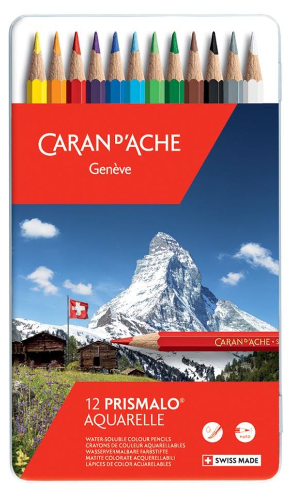 Caran d-Ache PRISMALO Aquarelle 12's