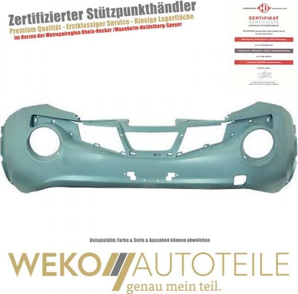 Stoßstange vorne DIEDERICHS 6075051 passend für NISSAN