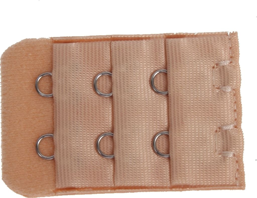 Praktische 2er BH Verschluss Verlängerung Braun Produktbild