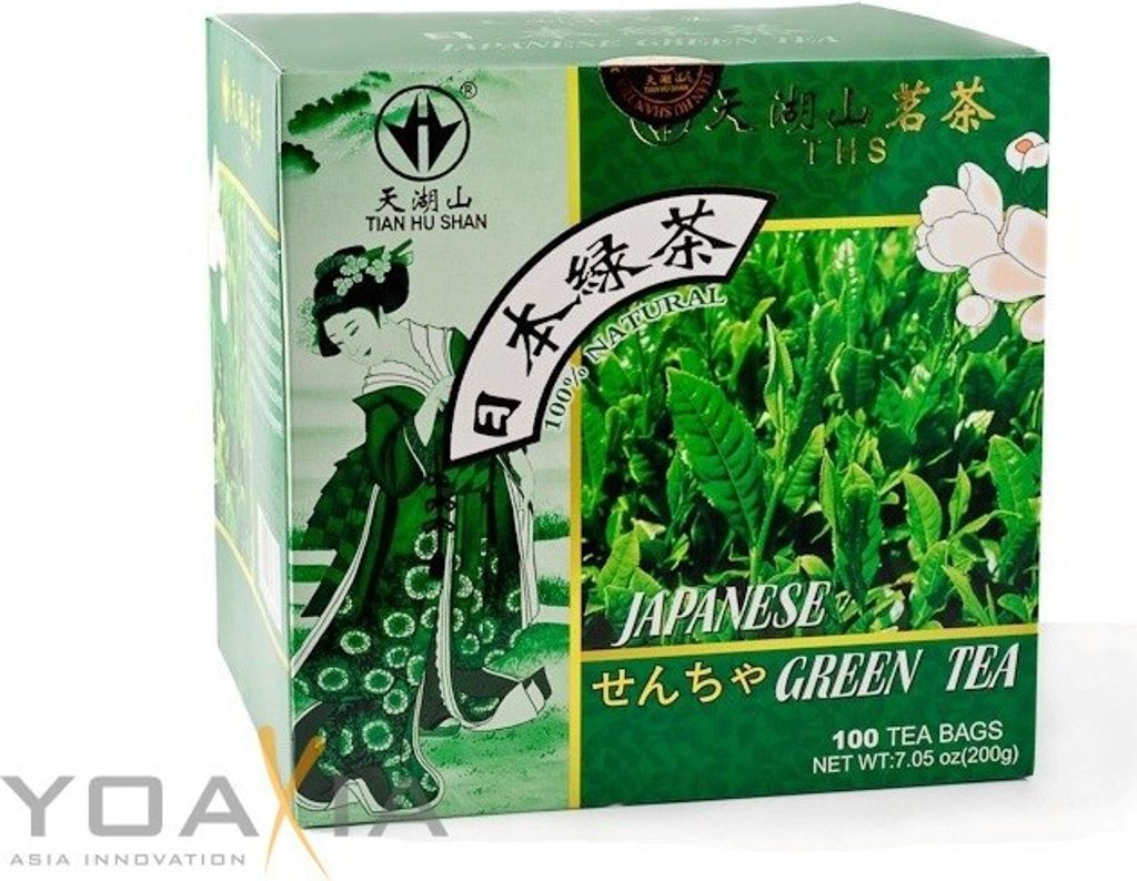 TIAN HU SHAN Grüner Tee 200g (100x2g) | japanischer Art | Green Tea | Japanese style