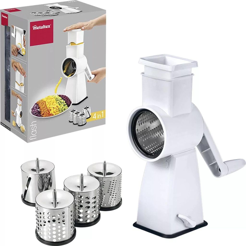METALTEX 251626084 Küchenhobel flash mit 4 verschiedenen Produktbild 