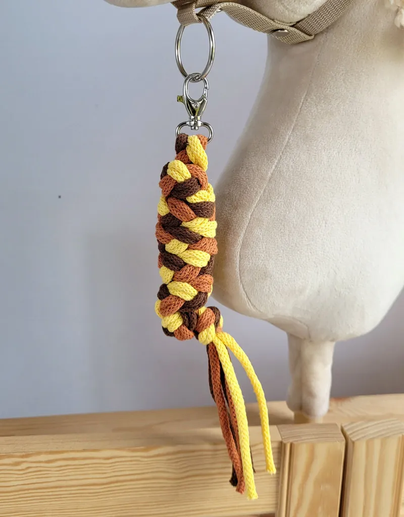 Capezza Hobby Horse Professionale Giallo Terracotta Marrone - 1