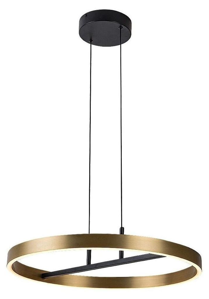 Rabalux 72221 Pendelleuchten Thric LED 42 Metall Silikon schwarz/ golden