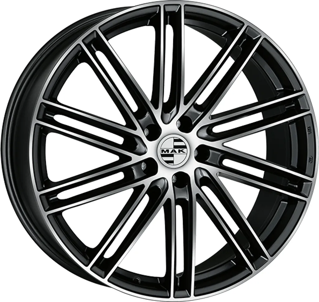 Jantes alliage MAK LEIPZIG 9.5x20 5x130 ET68 Noir Mirror pour SUV