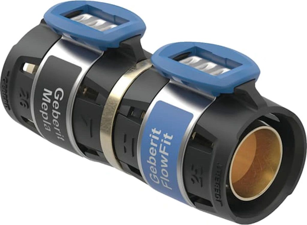 Geberit GE FlowFit, Übergang, Mepla, SiBr, d 32 x 32 mm, 1 Stk.