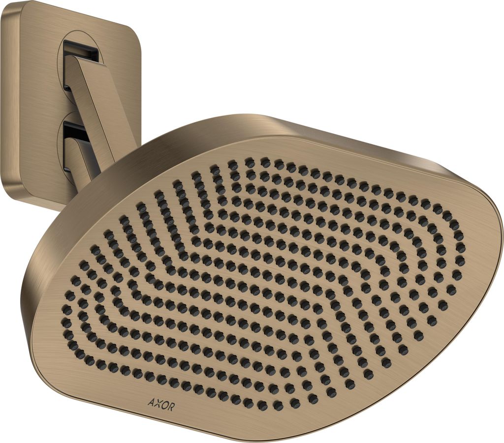 hansgrohe AXOR ShowerSphere Kopfbrause 370/220 2-jet mit beweglichem Brausearm, 39745140