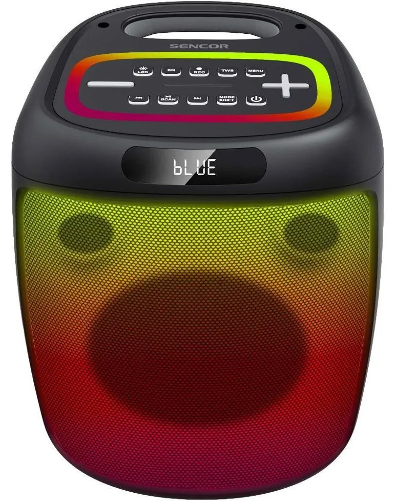 SENCOR PARTYCON BASE Enceinte Bluetooth avec basses extra profondes