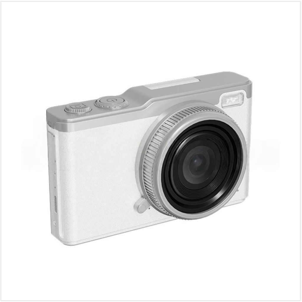 INF 64MP Digitalkamera CCD Kunststoff 11cmx6.8cmx3.8cm 16x Zoom für Reisen Weiß