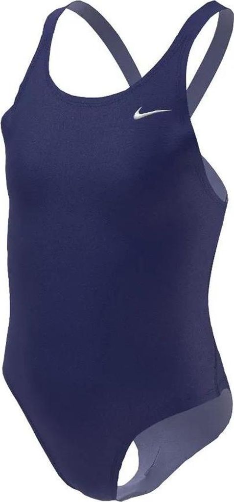 Nike Swim Hydrastrong Solids Fast Back Badeanzug Blau 10-11 Years Mädchen Blau 10-11 Years