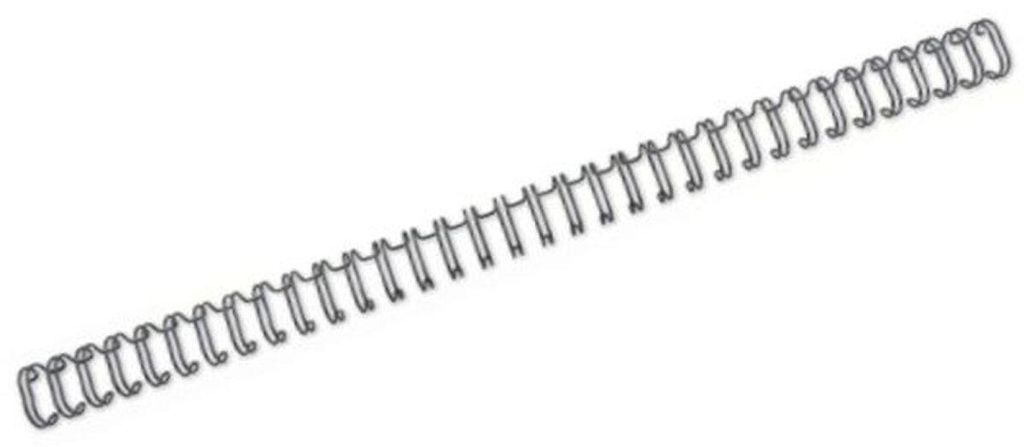 GBC 3:1 WIRE NO5 A4 BLACK(250), Schwarz, 60 Blätter, Metall, A4, 250 Stück(e)