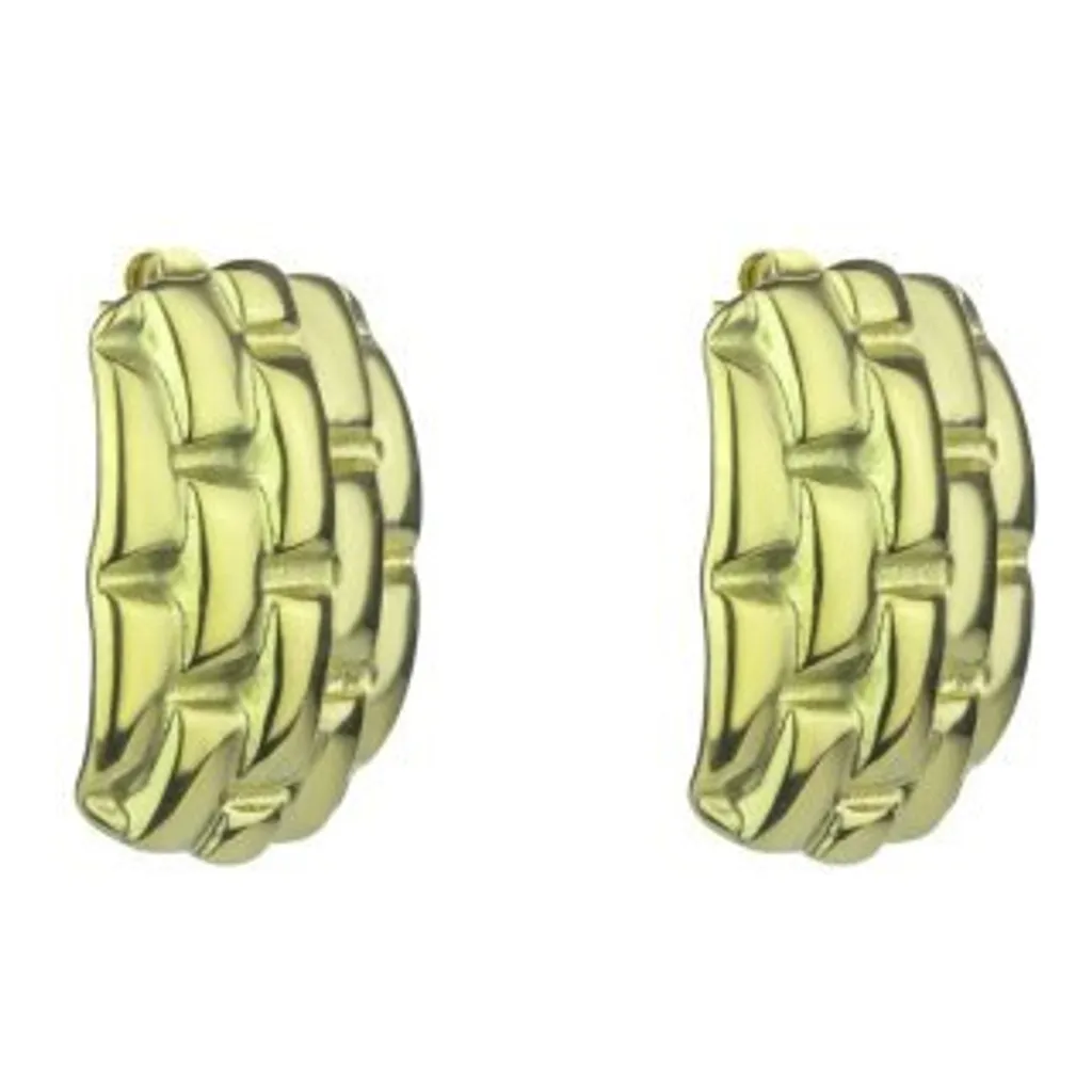 Boucles d'oreilles Cassidy Gold : bijoux légers et hypoallergéniques or