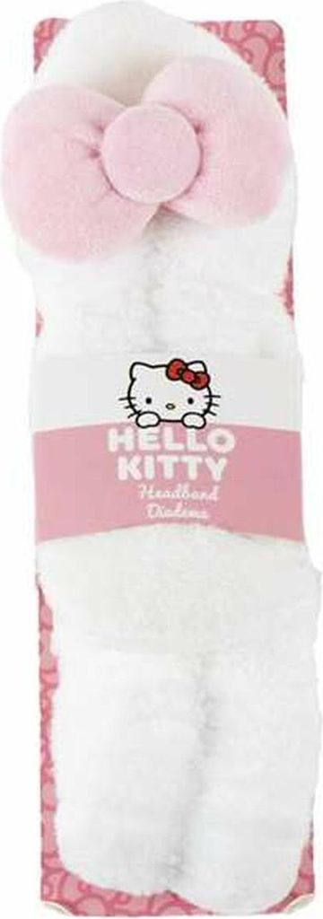 Turban Hello Kitty Weiß Rosa Make-up