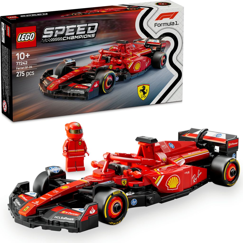 LEGO(R) SPEED CHAMPIONS 77242 Ferrari F1 auto SF-24 Obrázok produktu 