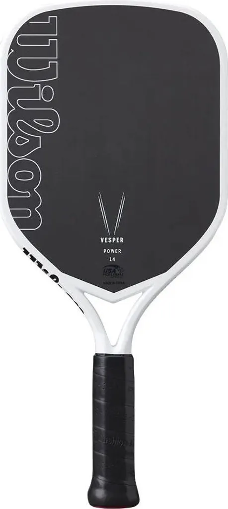 Raquette de pickleball Wilson Vesper Power avec sweet spot élargi - Noir