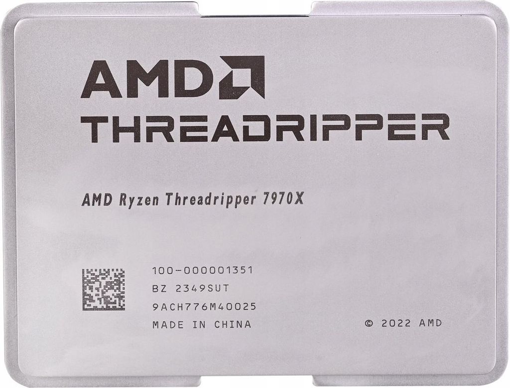 AMD Ryzen ThreadRipper 7970X - 4 GHz - 32 Kerne - 64 Threads - 128 MB Cache-Speicher - Socket sTR5 - OEM