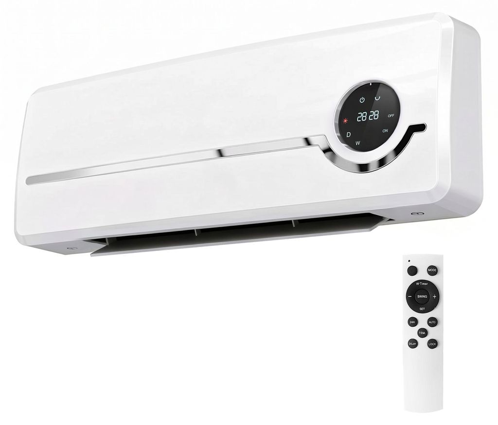 Heizlüfter zur Wandmontage 2000W Keramik-Wandheizung mit Produktbild 