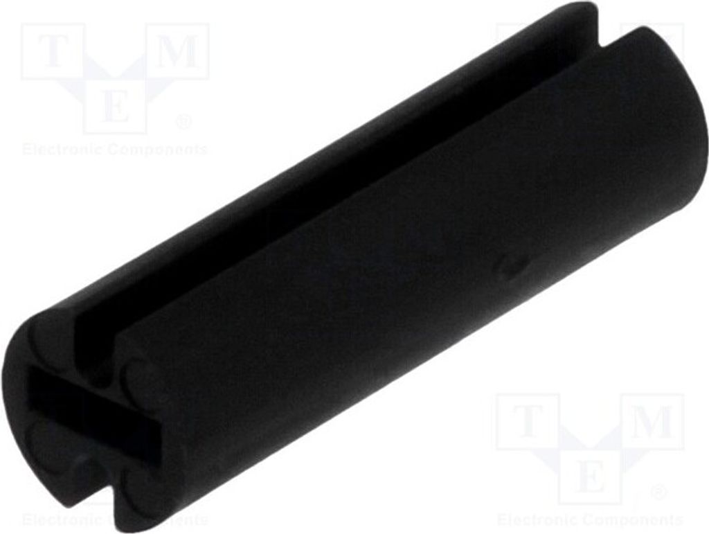 50x Distanzmuffe LED ØAußen: 4,5mm L: 15mm ØLED: 3mm schwarz FIX-LEDH-15 Distanzel