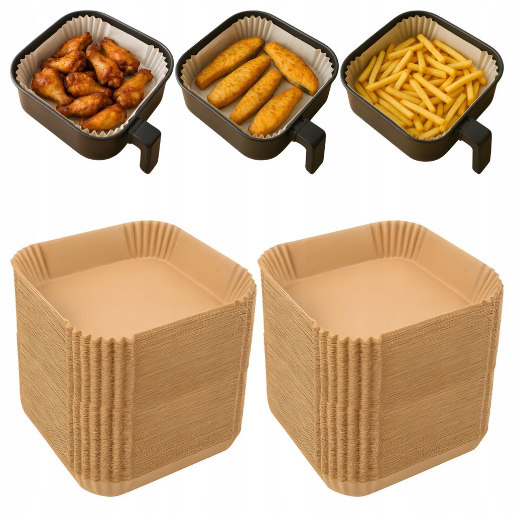 Wkłady Papierowe do Air Fryer OMEO Wkład do Frytkownicy Zdjęcie produktu 