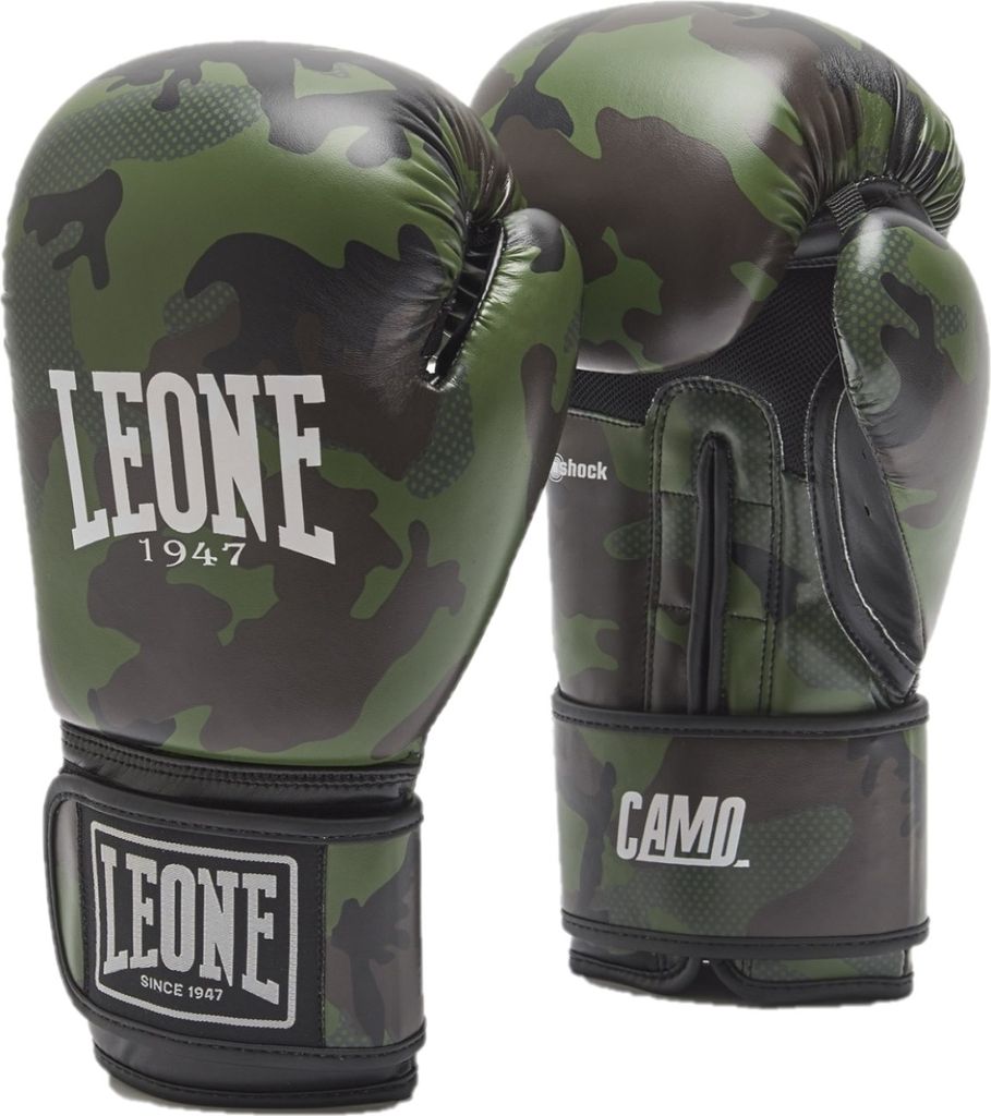 Leone 1947 Boxhandschuhe Mimetic Camo Grün (14oz)