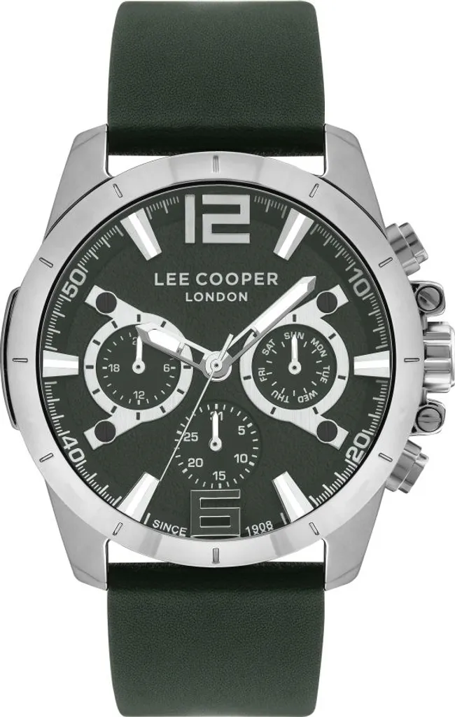 Montre homme Lee Cooper LC07613.377 cadran vert tendance