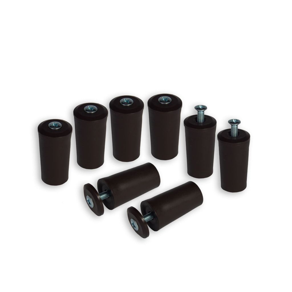 8 x INOVATEC Rollladen Anschlagstopper 40 mm braun Produktbild 