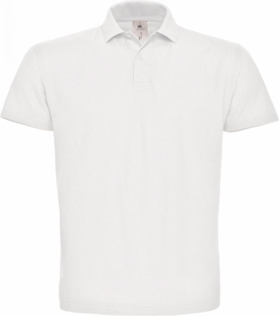 B&C PUI10 | Top Herren Poloshirt - Farbe: White - Größe: S