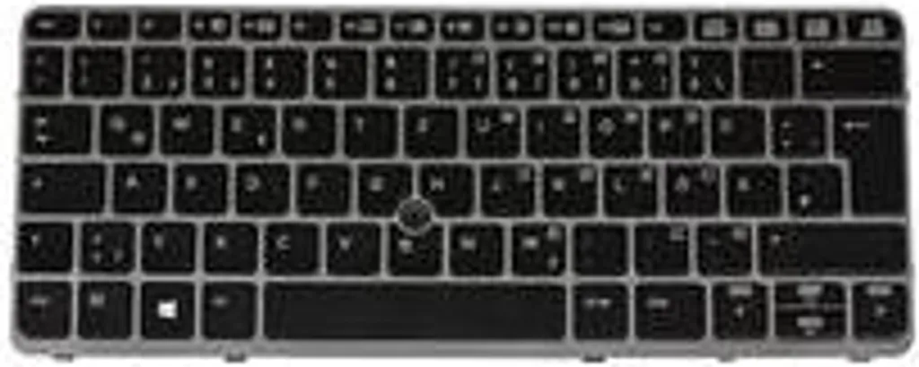 Clavier rétroéclairé HP DualPoint 776452-041 - Frappe fluide et précise