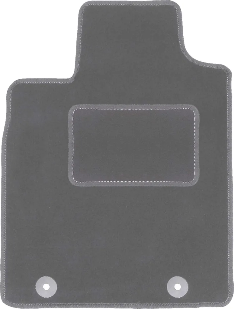 Tappetino Auto Dacia Duster 2WD 2010-2018 Velluto Grigio Grafite