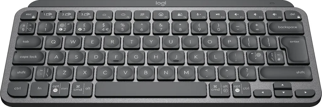 Clavier sans fil rétroéclairé Logitech MX Keys Mini QWERTY Gris Foncé