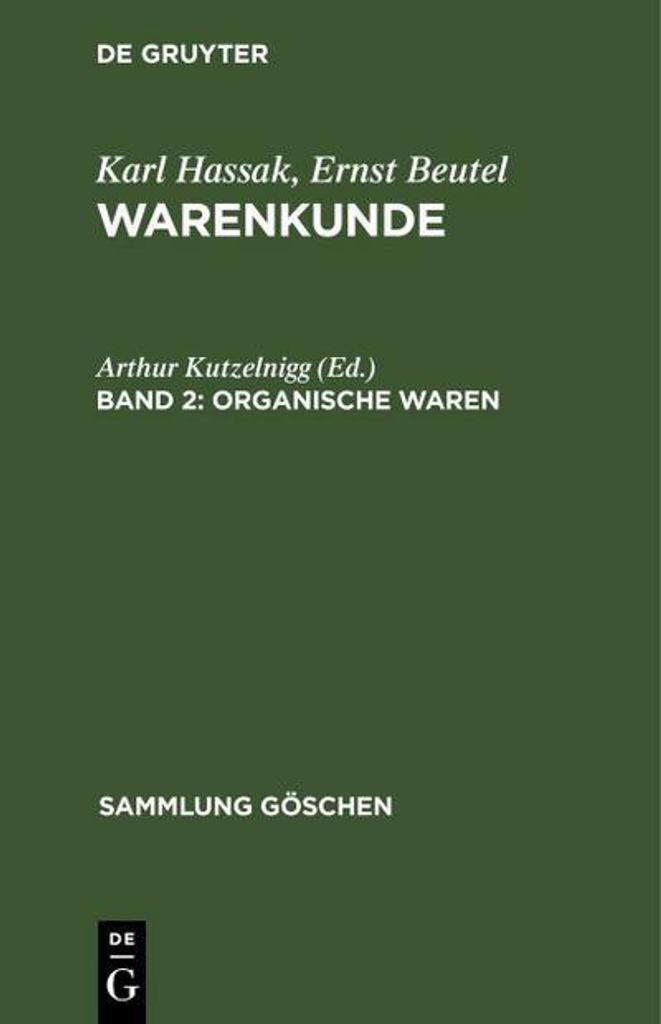 Organische Waren