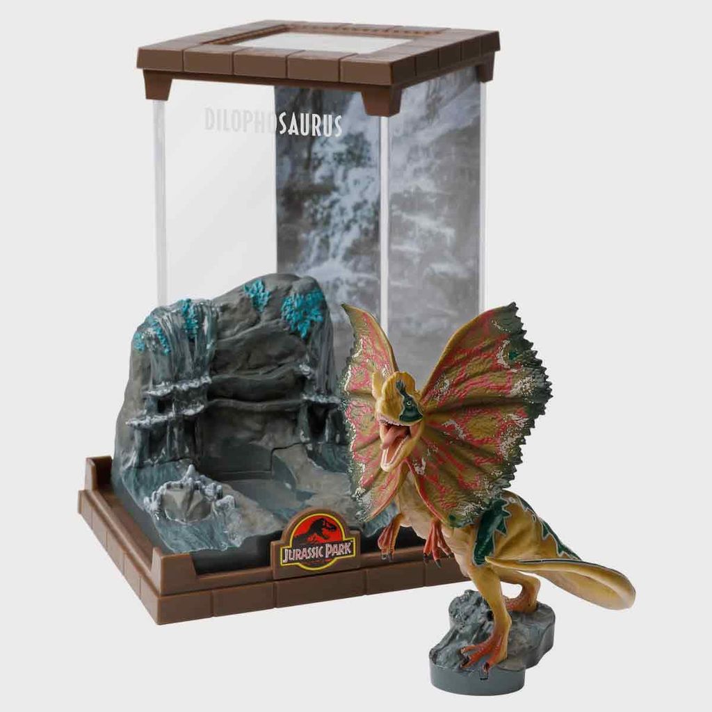 Noble Collection - Jurassic Park Creature PVC Diorama Dilophosaurus 18 cm