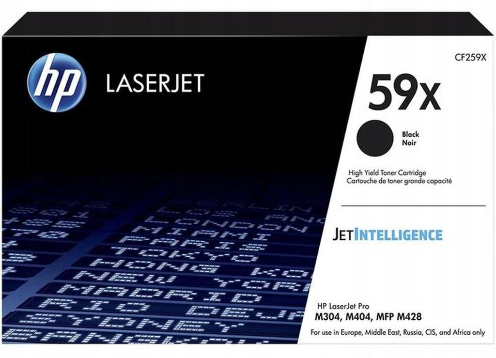 HP 59X čierna zmluvná kazeta s tonerom LaserJet Obrázok produktu 