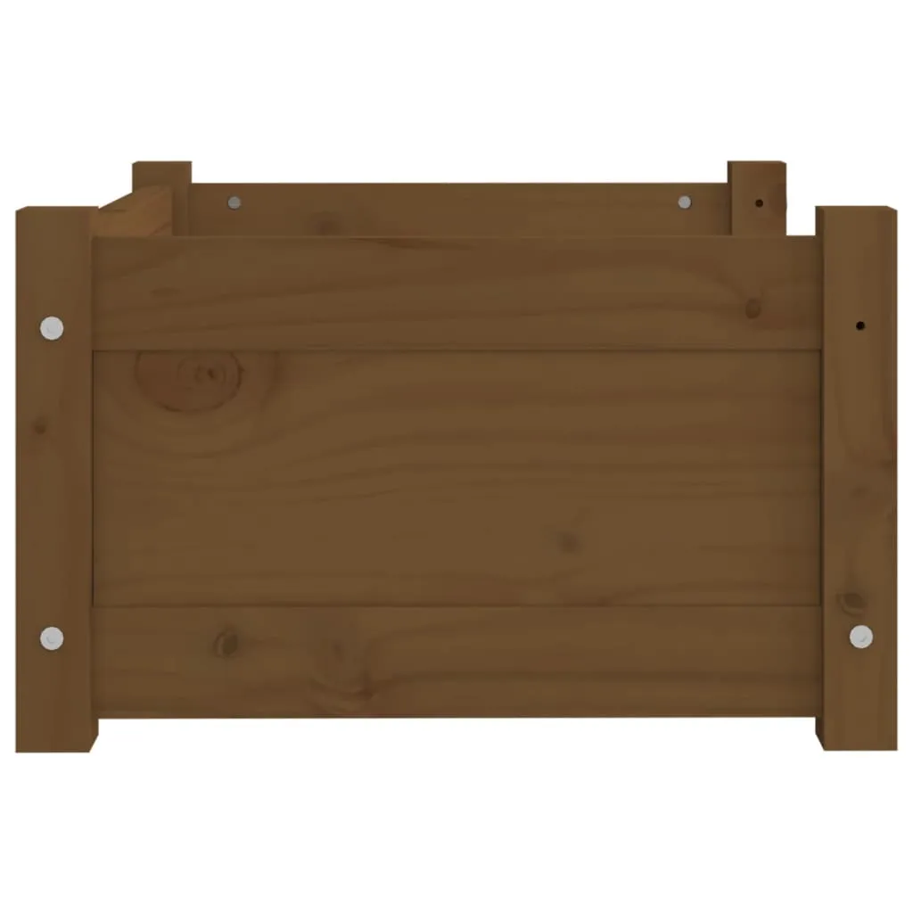 Letto per Cani vidaXL Legno Naturale Marrone Miele - 55x45 cm - 13