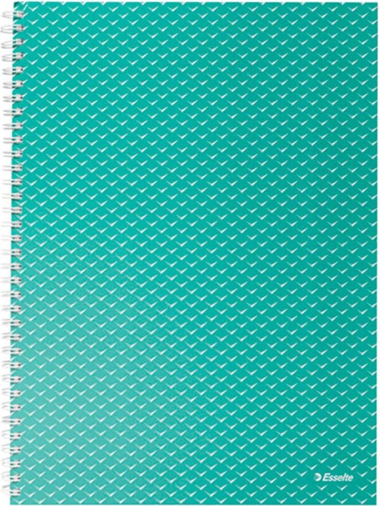 Esselte 628477, Muster, Grün, A4, 80 Blätter, 80 g/m², Kariertes Papier