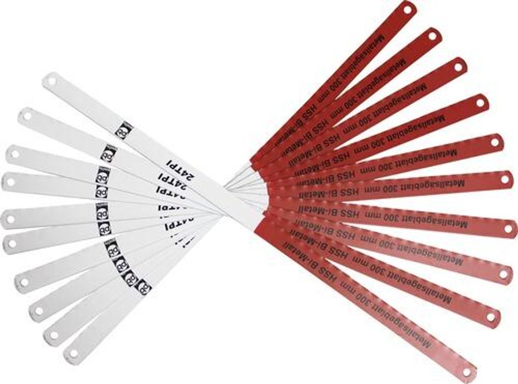 Metallsägeblatt 300 mm, HSS/Bi-Metall-Ausführung, 24 Zähne pro Zoll, einseitig schneidend,pb-quality