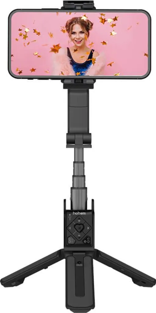 Hohem iSteady Q Nero: Stabilizzatore Smartphone 4-in-1 e Gimbal Desktop - 4