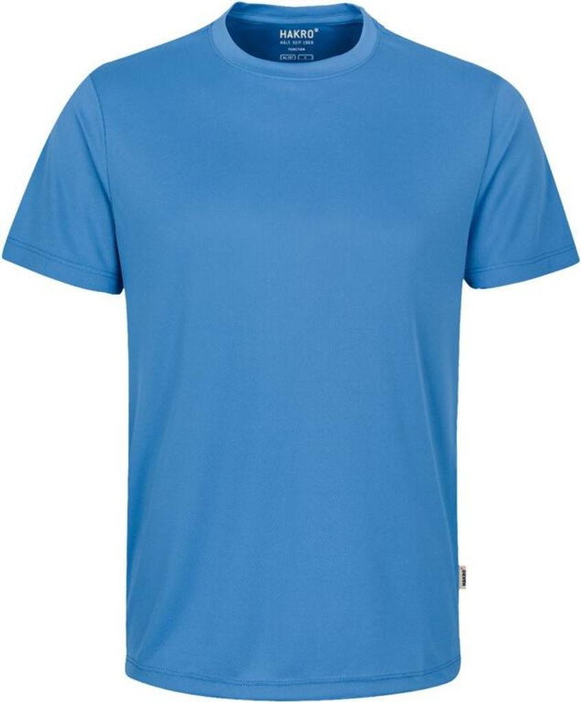 HAKRO T-Shirt Coolmax (Polyesterfasern) Herren #287 Gr. XL malibu-blue