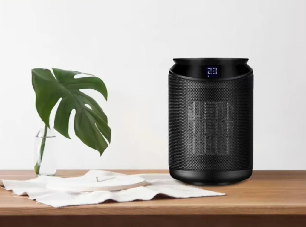 BOT Chauffage PTC Céramique Intelligent CH4 - Radiateur d'Appoint Noir