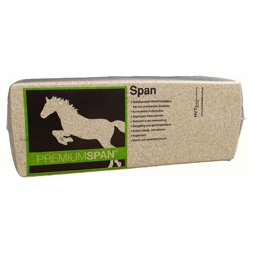 PREMIUMSPAN PROFI 20 kg Tierstreu – staubarme Kleintierstreu aus Holzspänen – natürliche Einstreu für Kaninchen, Hamster, Meerschweinchen ...