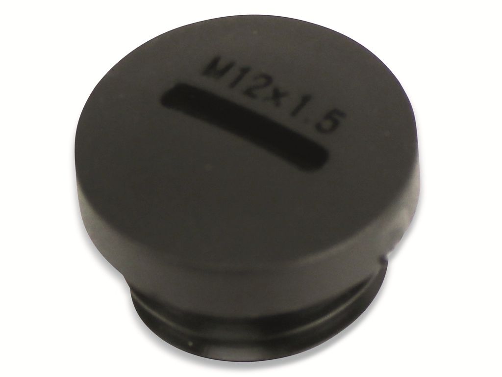 KSS Verschlussschraube, metrisch, M12, schwarz