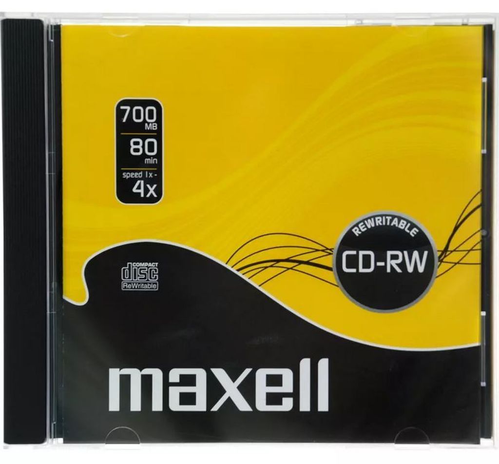 Maxell CD-RW 700MB 10 - ks, šperkovnica Obrázok produktu 