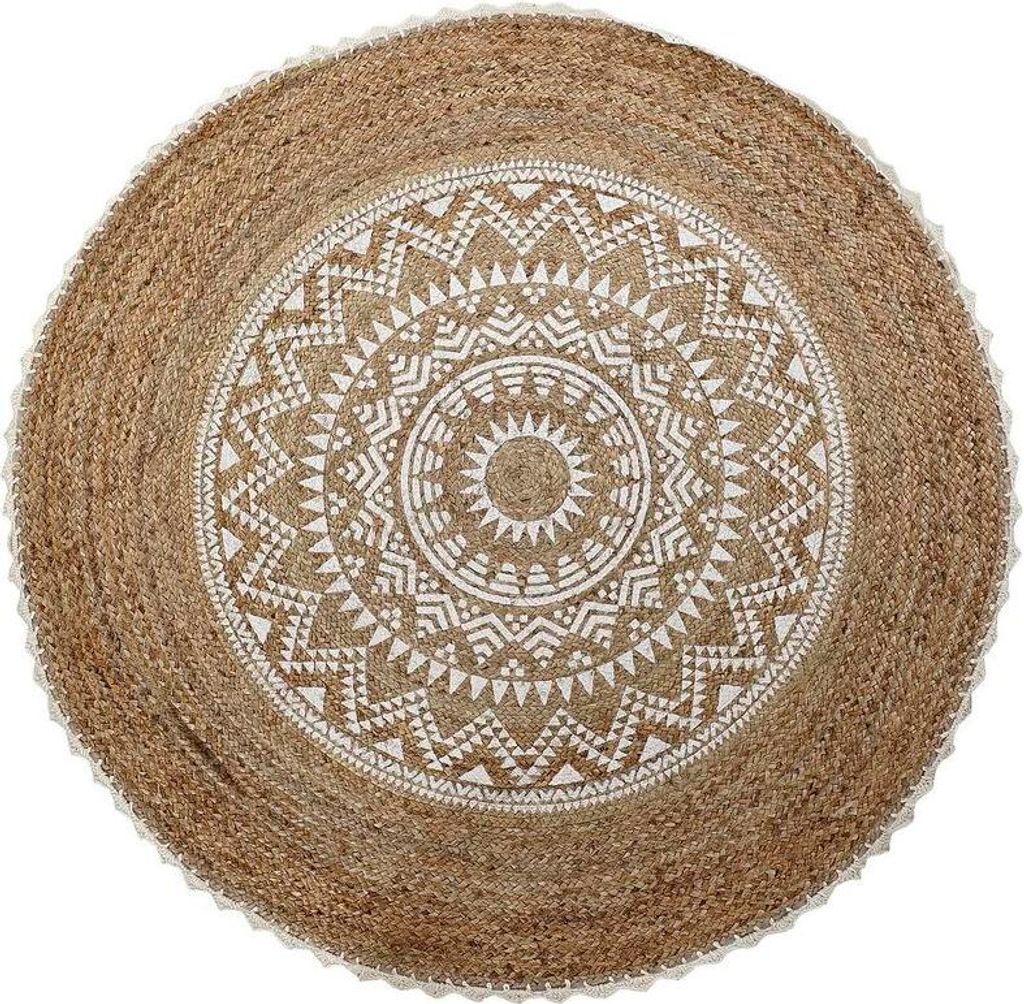 Teppich DKD Home Decor Braun Mandala (200 x 200 x 0,75 cm)