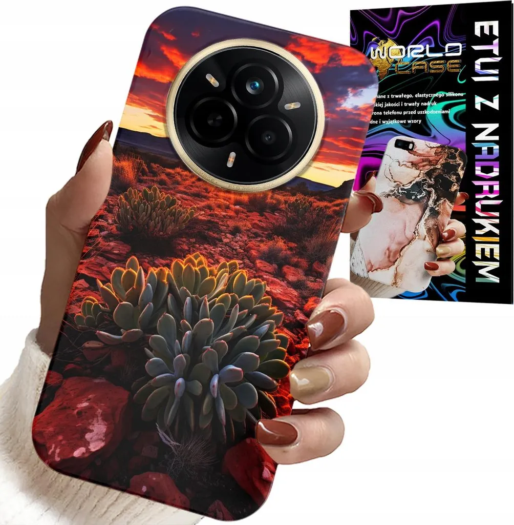Cover Realme 14 Pro+ 5G Messico Panorami + Protezione Schermo Antishock