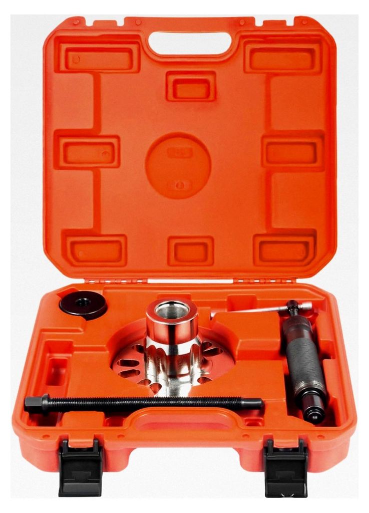 10T Hydraulischer Radnabenabzieher für KFZ-Werkstätten (Rot)