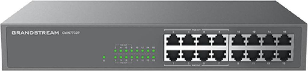 Grandstream Networks GWN7702P, Unmanaged, 10G Ethernet (100/1000/10000)