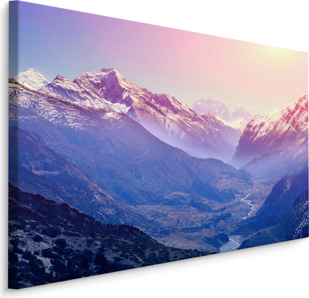 Favolosa Tela Montagna Screen Picture 70x50 | Regalo Arte Natura XXL