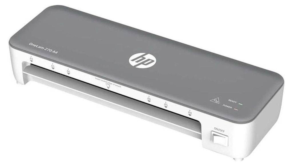 HP OneLam 270 A4 Laminoir à chaud 270 mm/min Gris, Blanc Image du produit 