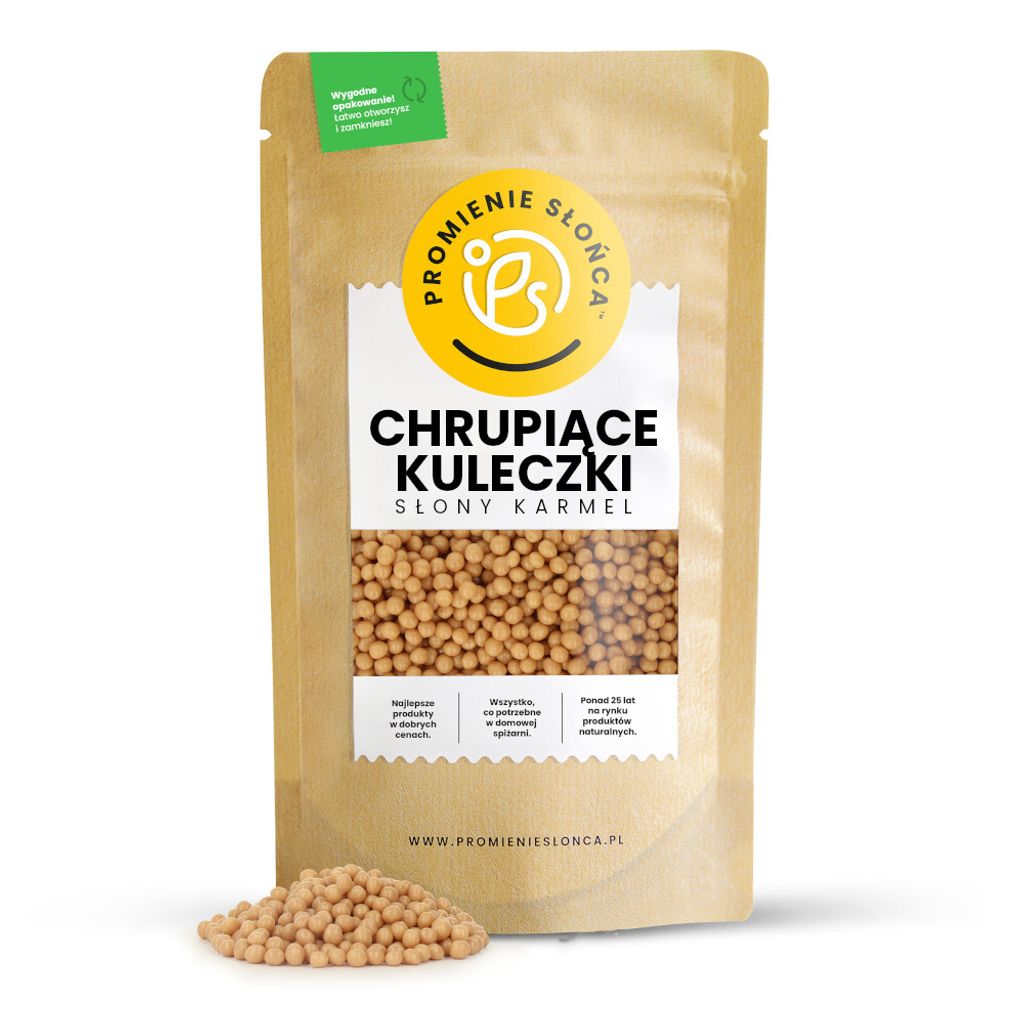 Posypka Karmelowa - Chrupiące Kuleczki w Słonym Karmelu 200 Zdjęcie produktu 