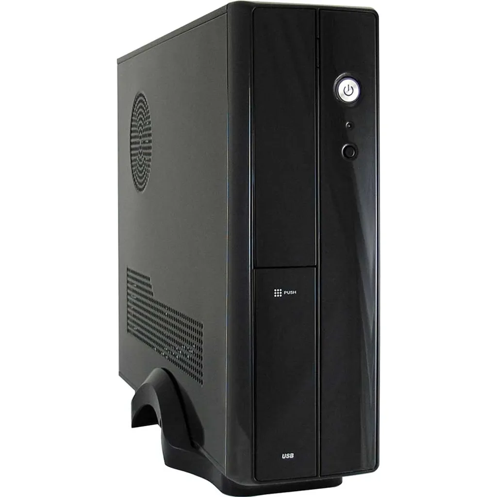 Boîtier PC Slim LC Power LC-1400MI Format Micro-ATX et Alimentation SFX