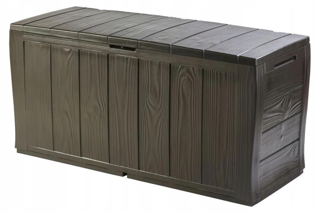 Gartenbox - Aufbewahrungsbox für Außen - 270 l Volumen - Balkon & Terrasse